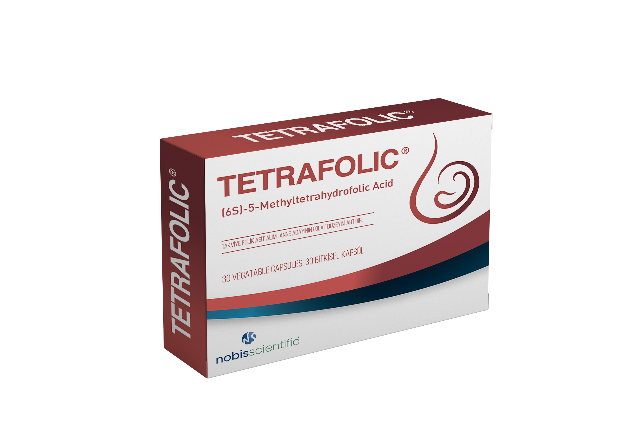 TETRAFOLIC 30 Caps.